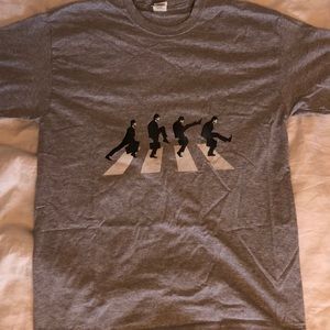 Monty Python & The Beatles t-shirt (L)
